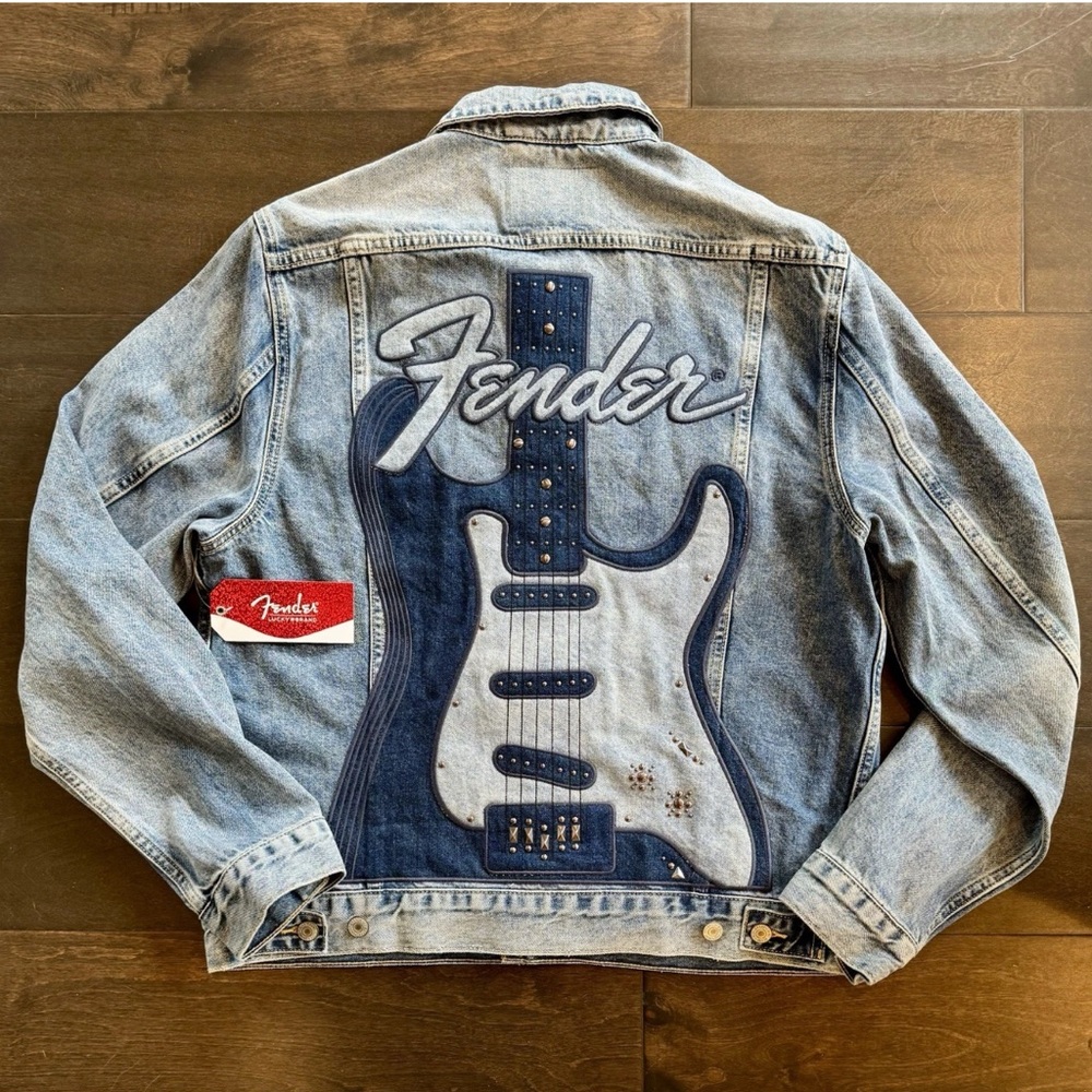 Fender Lucky Denim Trucker Jacket — Out-of-Stock 70th Anniversary Stratocaster
